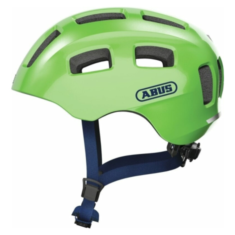 Abus Youn-I 2.0 Sparkling Green Dětská cyklistická helma