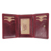 Lagen Dámská kožená peněženka LM-22521/T vínově červená