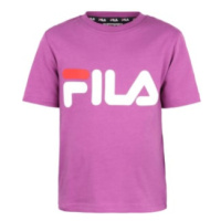 Fila Dětské tričko Lea purple kaktus flower