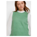 Bonprix BODYFLIRT svetr bez rukávů Barva: Zelená, Mezinárodní
