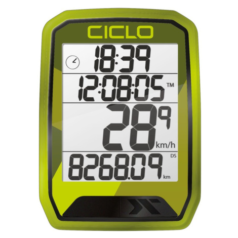 CICLOSPORT tachometr - PROTOS 113 - zelená Ciclo Sport