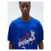 Koton Sports Oversize tričko Basketball s krátkým rukávem