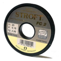 Stroft Fluorcarbon FC2 25m Nosnost: 8,6kg, Průměr: 0,35mm