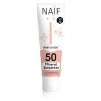 Naif Baby & Kids Mineral Sunscreen SPF 50 ochranný krém na opalování pro miminka a děti SPF 50 3