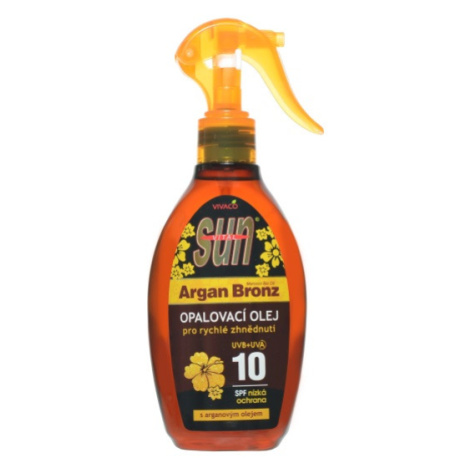 Sun Vital Sun Vivaco Opalovací olej s arganovým olejem SPF10 rozprašovací 200 ml