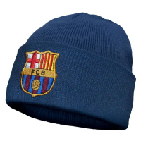 FC Barcelona dětská zimní čepice Knitted navy