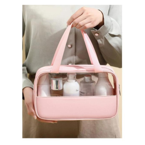 Růžová kosmetická taška - velikost M ECARLA