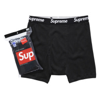 Supreme Hanes Boxer Briefs Black (4 Pack)