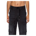 Džíny diesel d-krooley-cargo jogg sweat jeans černá