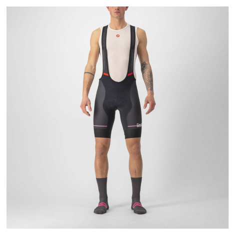 CASTELLI Cyklistické kalhoty krátké s laclem - GIRO D'ITALIA 2023 - černá