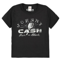 Johnny Cash Kids - Man In Black detské tricko černá