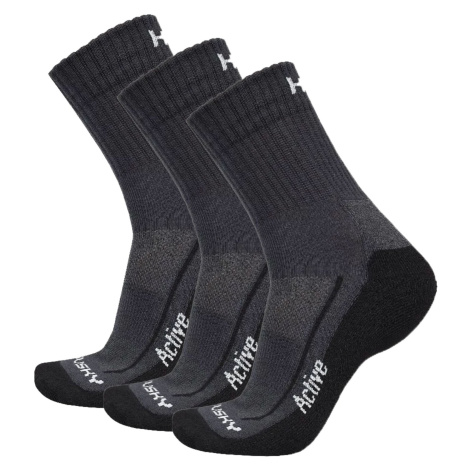 Ponožky HUSKY Active 3pack černá