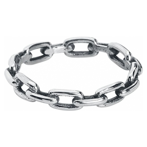 etNox Chain Prsten stríbrná
