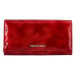 Luxusní dámská kožená peněženka Sandro, červená