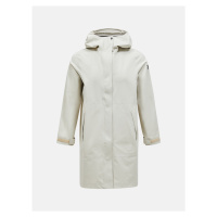 Kabát peak performance w cloudburst coat bílá
