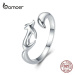 Stříbrný prsten liška SCR478 LOAMOER