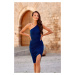 Dámské šaty SUK0406 tm.modré - Roco Fashion