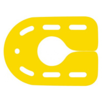 Plavecká deska matuska dena rehabilitation float žlutá
