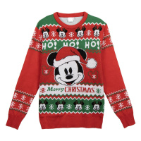 KNITTED JERSEY CHRISTMAS MICKEY