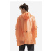 Nepromokavá bunda Rains Ultralight Anorak oranžová barva, přechodná, oversize, 18760.ORANGE-ORAN