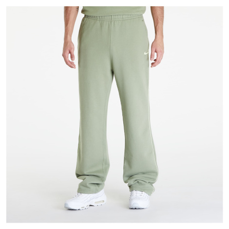 Nike x NOCTA Men's Open-Hem Fleece Pants Oil Green/ Lt Liquid Lime