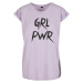 Dámské tričko GRL PWR lila