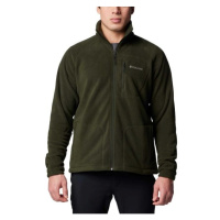 Columbia FAST TREK II FULL ZIP FLEECE Pánská mikina, tmavě zelená, velikost