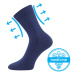 Lonka Drmedik Unisex ponožky s volným lemem - 3 páry BM000003618800101388 tmavě modrá