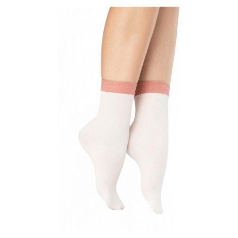Fiore Biscuitt 60 Den Ecru-Pink Dámské ponožky