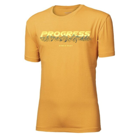 PROGRESS BARBAR SUNSET Pánské tričko, žlutá, velikost