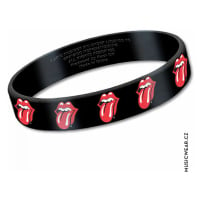 Rolling Stones silikonový náramek,Tongues
