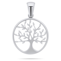 Brilio Silver Oblíbený stříbrný přívěsek Strom života PT57W