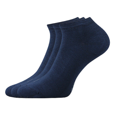 Bambusové kotníkové ponožky Lonka - Desi, tmavě modrá Barva: Modrá tmavě