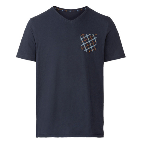 LIVERGY® Pánské triko na spaní (námořnická modrá)