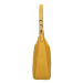 Elegantní dámská kožená kabelka Katana Jindra - žlutá