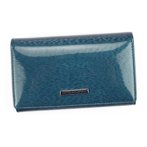 Dámská kožená peněženka Gregorio PT-101 modrá