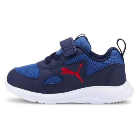 Puma FUN RACER AC INF Dětská volnočasová obuv, modrá, velikost 23