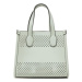 Guess KATEY PERF SMALL TOTE Zelená