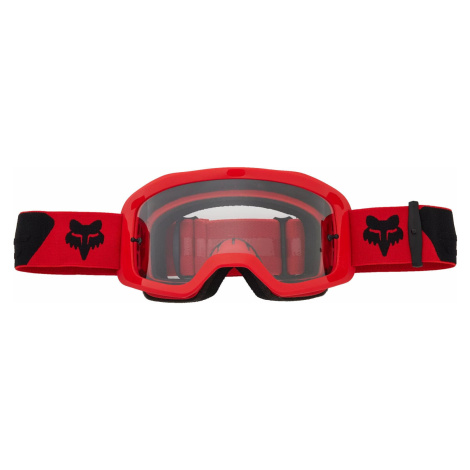 FOX Main Core Goggles Fluorescent Red Moto brýle