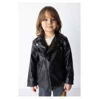 DEFACTO Baby Boy Faux Leather Coat