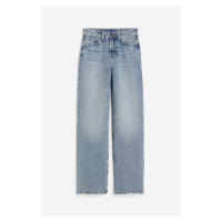 H & M - Wide Ultra High Jeans - modrá