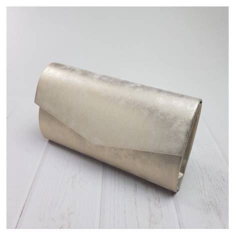 Zlatá lesklá kabelka