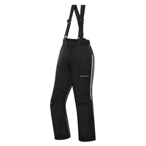 Dětské lyžařské kalhoty s PTX membránou Alpine Pro LERMONO - černá