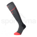 Ponožky vyhřívané Lenz Heat Sock 5.1 Toe Cap U - šedá/červená (bez baterie) -41