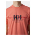 Helly Hansen RWB GRAPHIC Pánské triko, lososová, velikost
