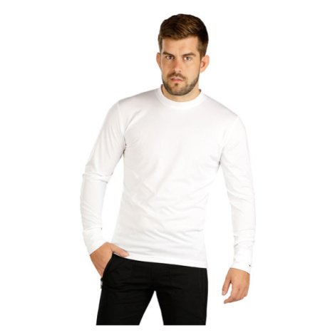 Pánské triko s dlouhým rukávem Litex J1335 | bílá
