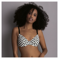 Style Celine Top Bikini - horní díl 8755-1 černobílá - RosaFaia