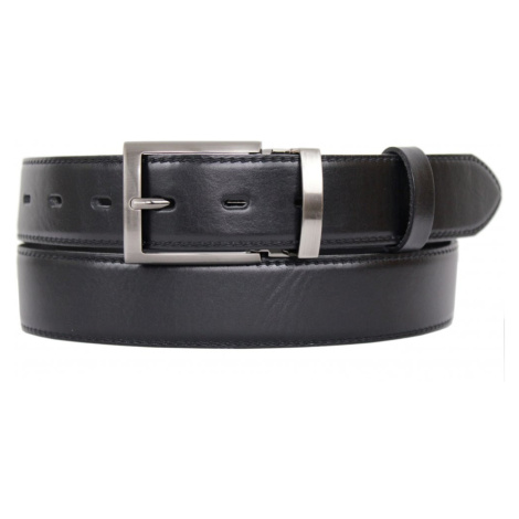 Penny Belts Pánský kožený opasek 235-020-1 černý