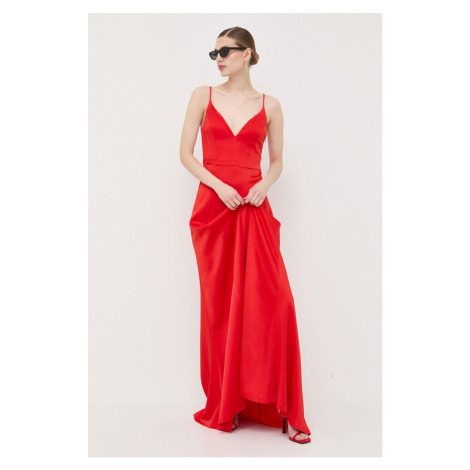 Šaty Ivy Oak červená barva, maxi IVY & OAK