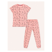 Dívčí pyžamo - Winkiki WJG 92620, světle růžová Barva: Růžová